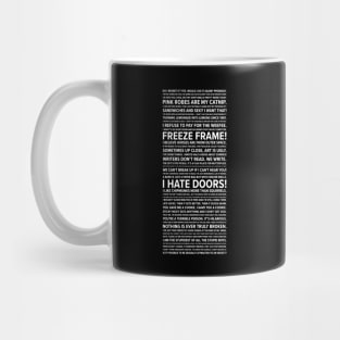 Nick Quotes (New Girl) Mug